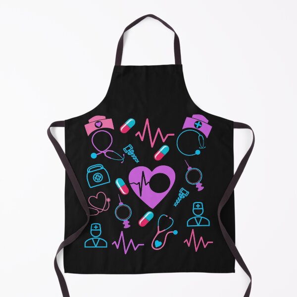 Item preview, Nurse Healthcare Nursing Elements Design designed and sold by KatesFunnyArt.