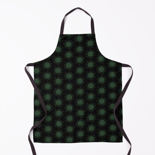 Item preview, Virus mandala (black/green) designed and sold by Calen Picard-Carroll.