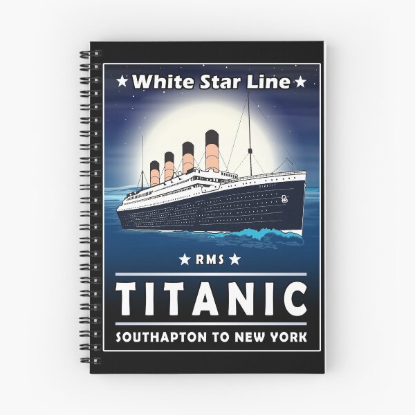 Item preview, A 1912 Vintage Titanic Voyage Ship Cruise Gift designed and sold by Tee Revolution.