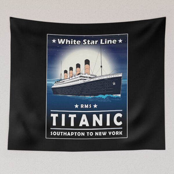 Item preview, A 1912 Vintage Titanic Voyage Ship Cruise Gift designed and sold by Tee Revolution.