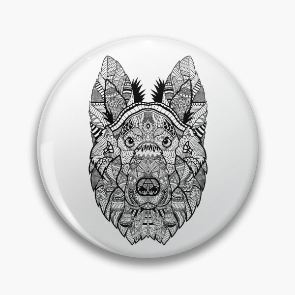 Item preview, German Shepherd Line Art designed and sold by JPN4Design.