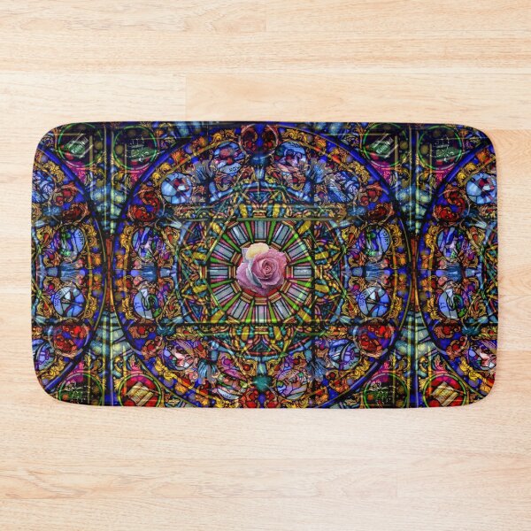 Item preview, vintage stained glass designed and sold by digitalgull.