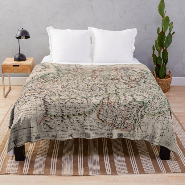 Item preview, Vintage Map of Switzerland (1721) designed and sold by BravuraMedia.