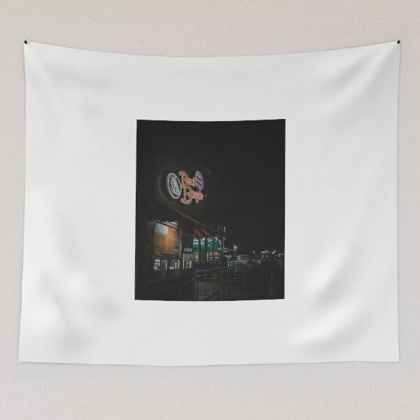 Item preview, Santa Monica Pier At Night designed and sold by ToniJung.