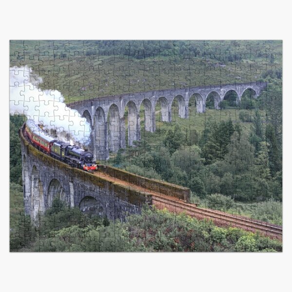 Dampfeisenbahn auf dem Glenfinnan Viaduct Puzzle