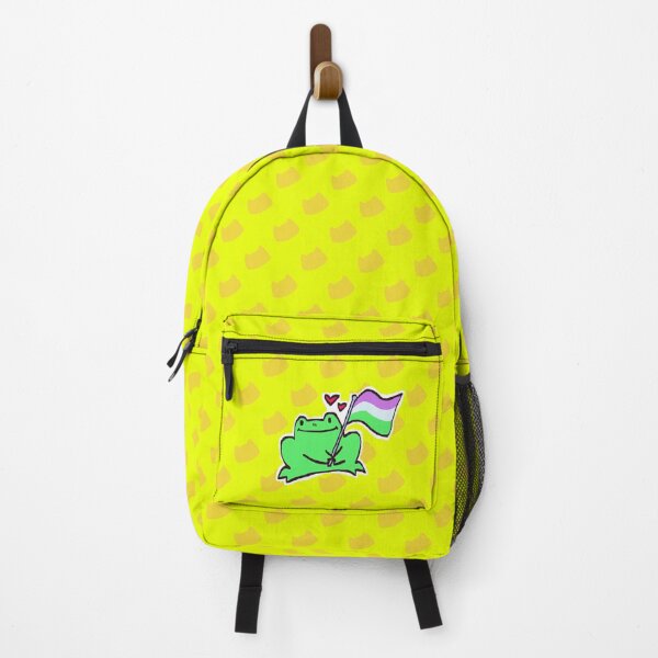 Item preview, Genderqueer Pride Froggy (Funny Frogs) designed and sold by HeyMilkMann.