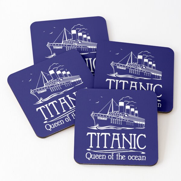 Item preview, Titanic Sinking Vintage Poster Cruise Ship Atlantic Ocean Voyage  designed and sold by TopTeeShop.