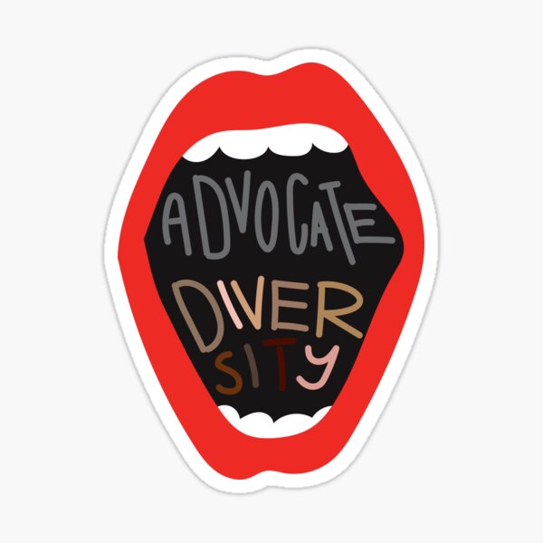 Advocate Diversity Sticker
