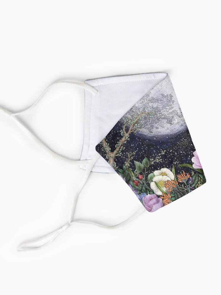 Alternate view of Midnight in the Garden II Mask