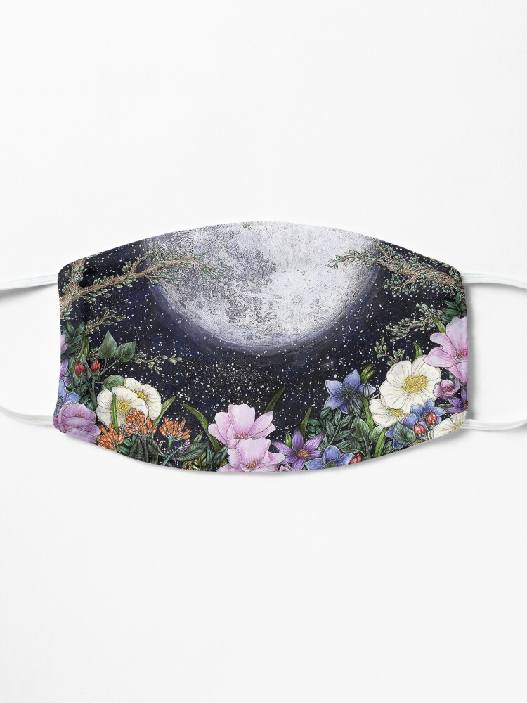 Alternate view of Midnight in the Garden II Mask