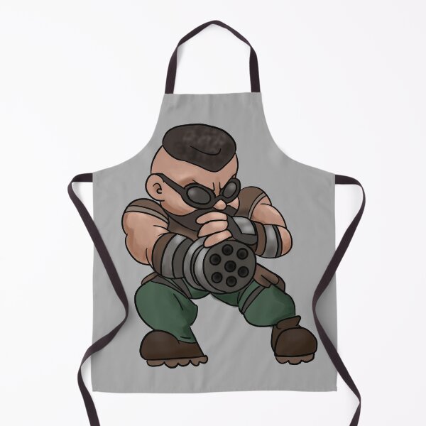 Item preview, Chibi Barret Wallace Final Fantasy 7  designed and sold by Murrays Designs.