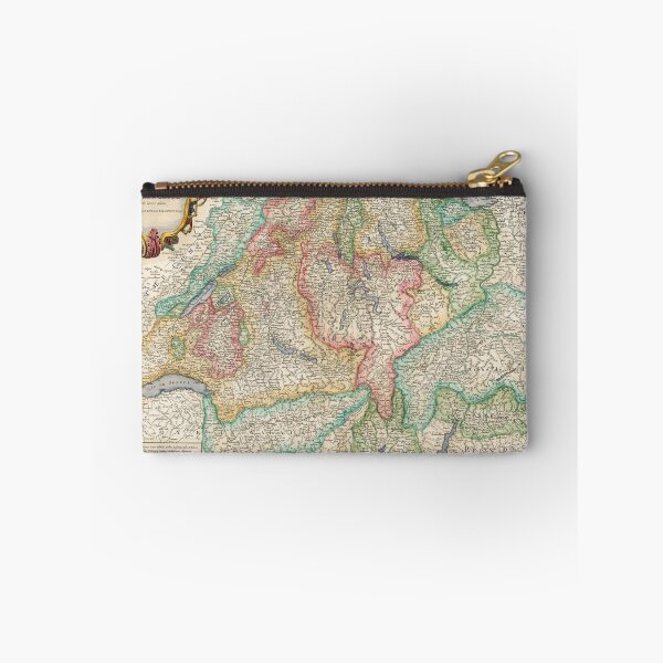 Item preview, Vintage Map of Switzerland (1755) designed and sold by BravuraMedia.