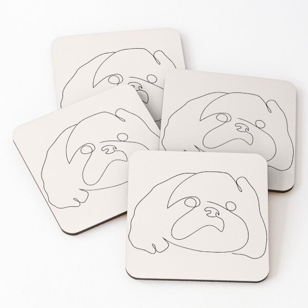 Item preview, Shih Tzu Dog Line Art  designed and sold by TailTrails.