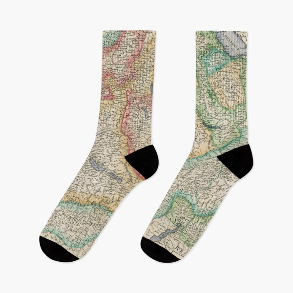 Item preview, Vintage Map of Switzerland (1755) designed and sold by BravuraMedia.