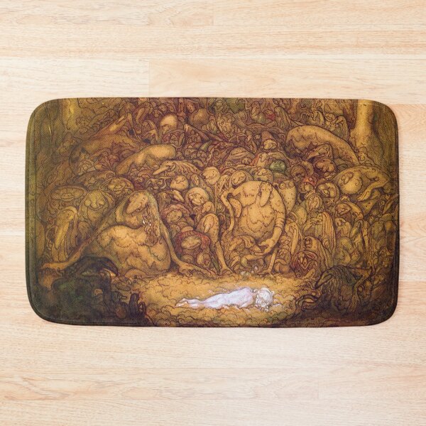 Artikelvorschau, Forest of goblins Vintage John Bauer fantasy artwork entworfen und verkauft von Vintage Designs +.