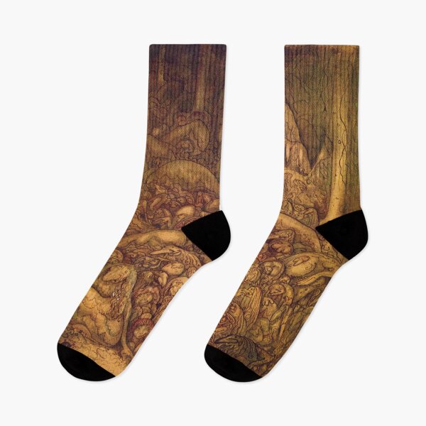 Item preview, Forest of goblins Vintage John Bauer fantasy artwork designed and sold by Vintage Designs +.