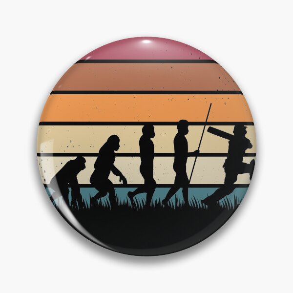 Item preview, Cricket Evolution Of Cricketer Funny Retro designed and sold by artworkbyrihen.