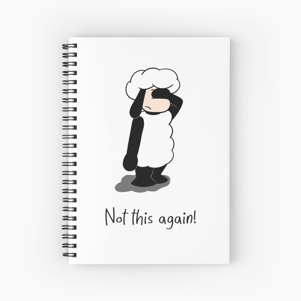 Item preview, Spiral Notebook designed and sold by coldteacomics.