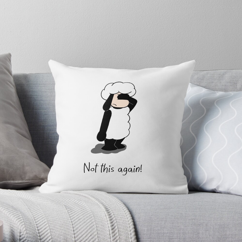 Item preview, Throw Pillow designed and sold by coldteacomics.