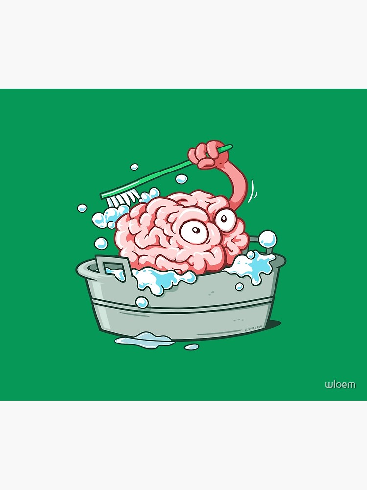 Plaid « Lavage de cerveau », par wloem | Redbubble