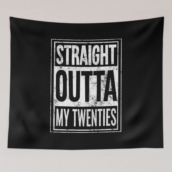 Item preview, Straight Outta My Twenties Birth Year Birthday Gift designed and sold by haselshirt.