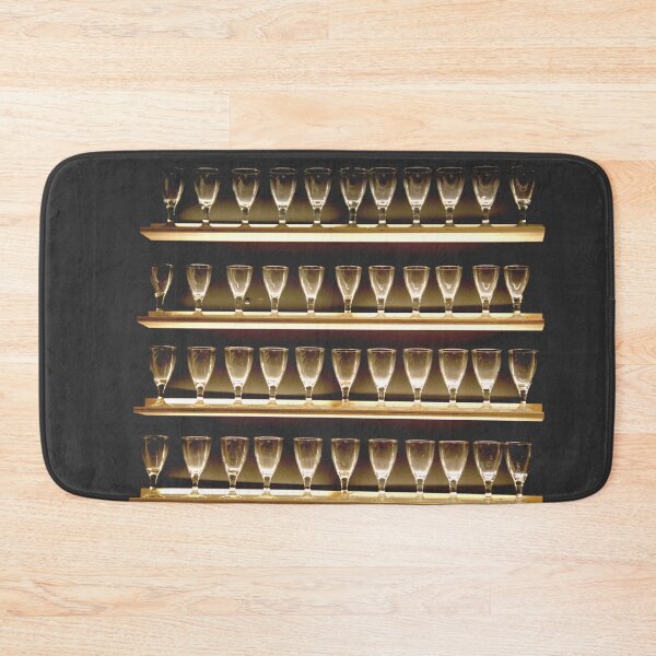 Item preview, Lighted glass stemware shelves for sale designed and sold by EstelleRossetti.