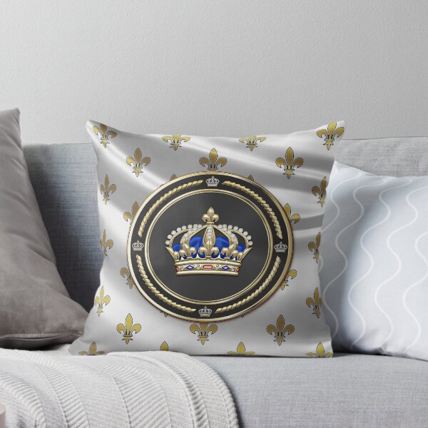 Item preview, Royal Crown of France over Royal Standard  designed and sold by Serge Averbukh Art Studio.