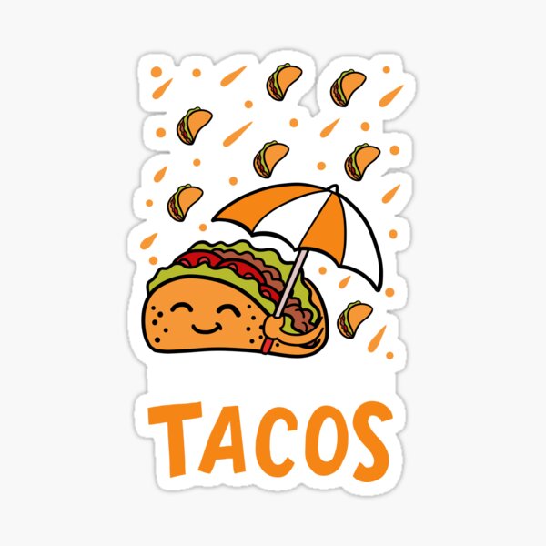 Item preview, It's Raining Tacos Mexican Food Guacamole Gift designed and sold by haselshirt.