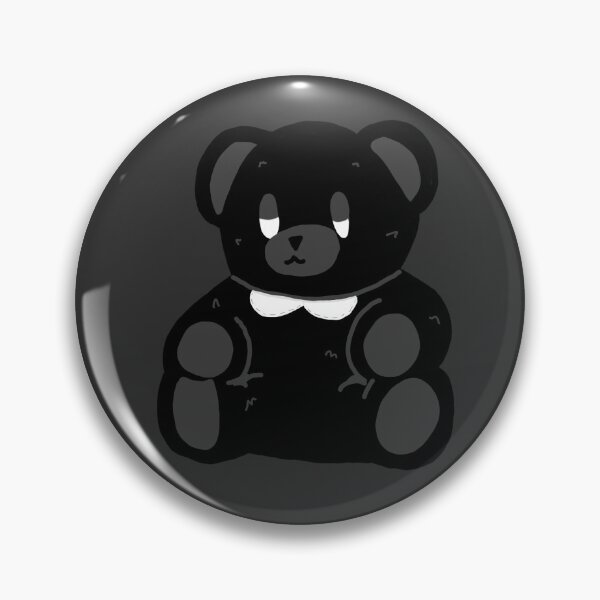 Item preview, Goth Teddy Bear designed and sold by punkauracrystal.