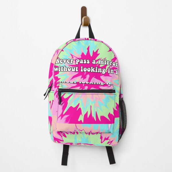 Item preview, Never pass a mirror without looking in it tie dye designed and sold by RougeMachtig.