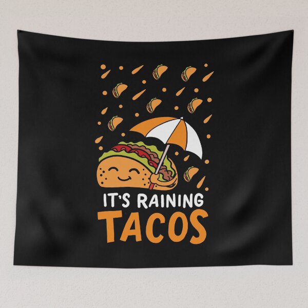 Item preview, It's Raining Tacos Mexican Food Guacamole Gift designed and sold by haselshirt.