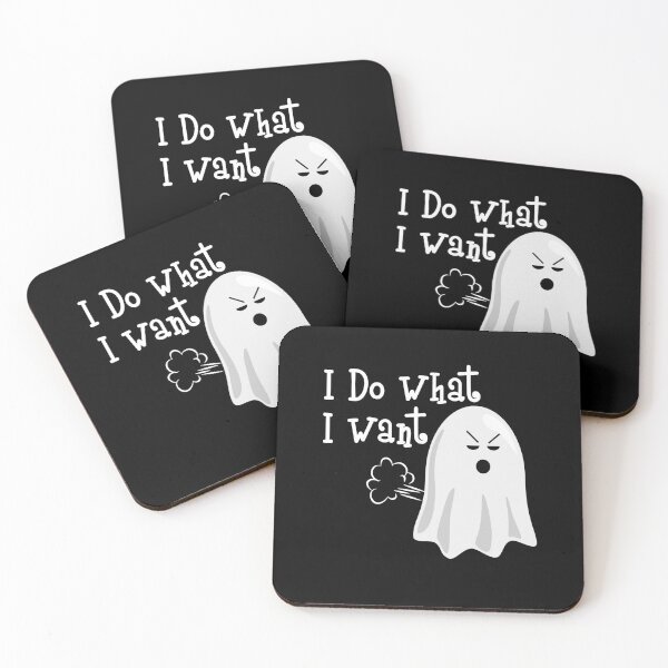 Item preview, I Do What I Want - Boo Ghost Fart - I Fart Easily Attitude - Funny Halloween Boo farting designed and sold by gowthama.