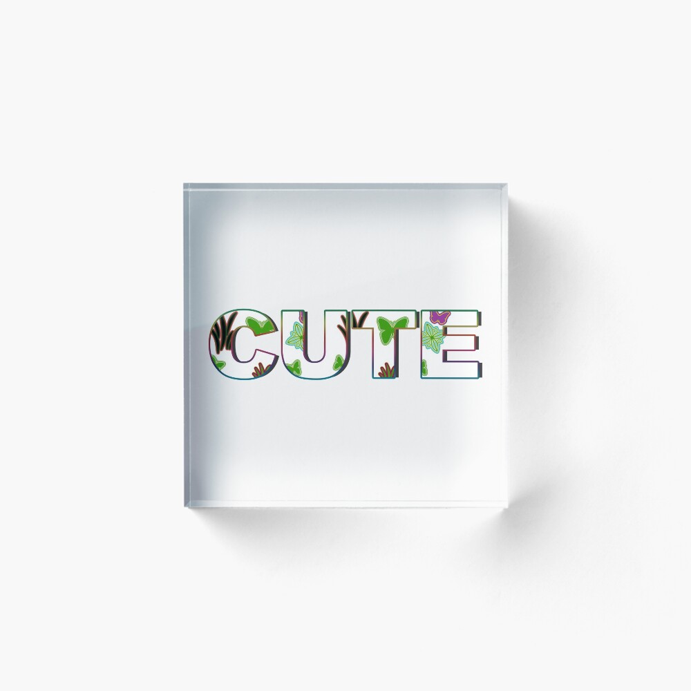 Item preview, Acrylic Block designed and sold by FunSilly.