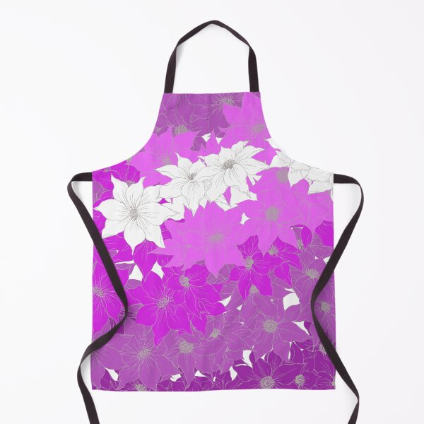 Item preview, Purple gradient clematis pattern designed and sold by Chino20.