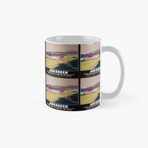 Item preview, Railway Poster Aberdeen designed and sold by stickart-marek.