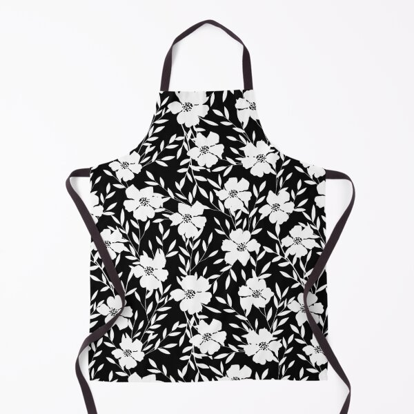 Item preview, Black and White Floral Theme designed and sold by cafelab.