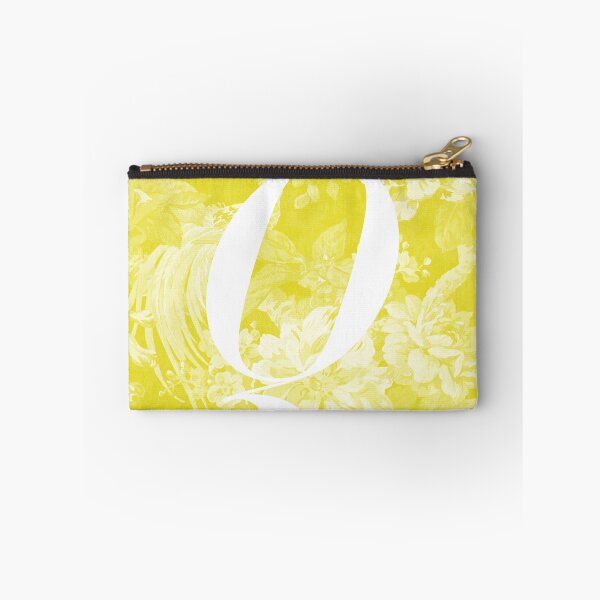 Item preview, Q Letter, Vintage Alphabet - Botanical Monogram - Lemon Yellow designed and sold by mydoodlesateme.