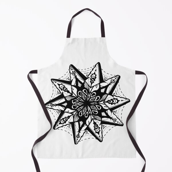 Item preview, Star Tangles 1 Black - An Aussie Tangle by Heather Holland - See Description Notes for Colour Options.  designed and sold by Heatherian.