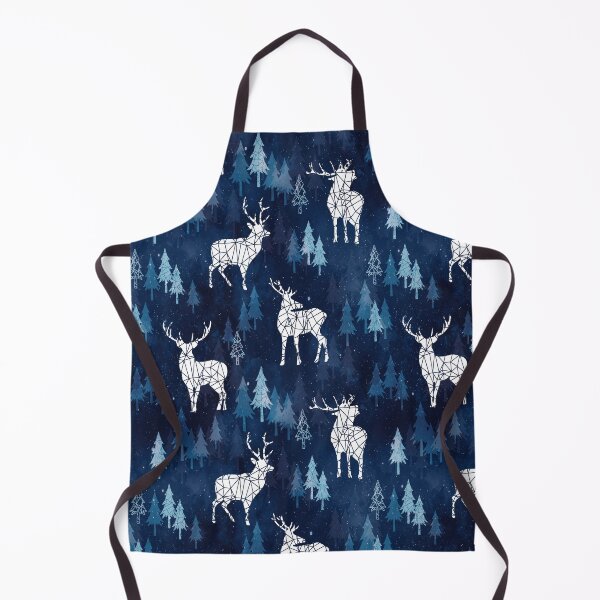 Item preview, Snow Deer Blue designed and sold by adenaJ.