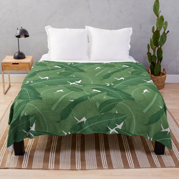 Item preview, Banana Leaves - White Background designed and sold by miavaldez.