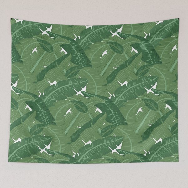 Item preview, Banana Leaves - White Background designed and sold by miavaldez.