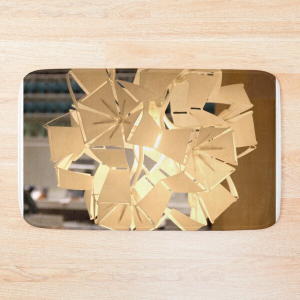 Item preview, Geometric shining metallic ceiling lampshade  designed and sold by EstelleRossetti.