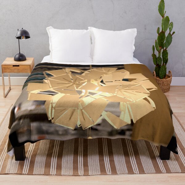 Item preview, Geometric shining metallic ceiling lampshade  designed and sold by EstelleRossetti.