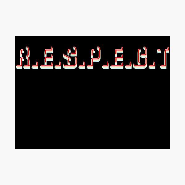 Aperçu de l'œuvre Le respect créée et vendue par Danielle555.