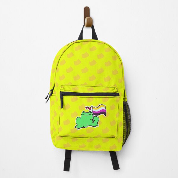 Item preview, Nonbinary Pride Froggy (Funny Frogs) designed and sold by HeyMilkMann.