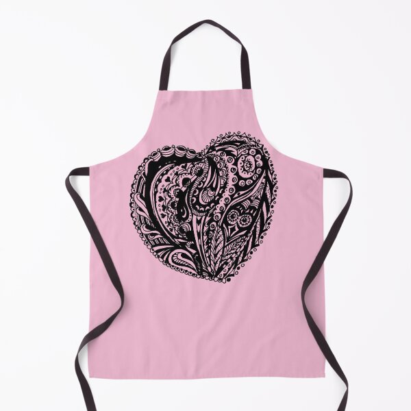 Item preview, Valentine Heart 7 Aussie Tangle - Choose Own Background Colour - see Description Note.  designed and sold by Heatherian.