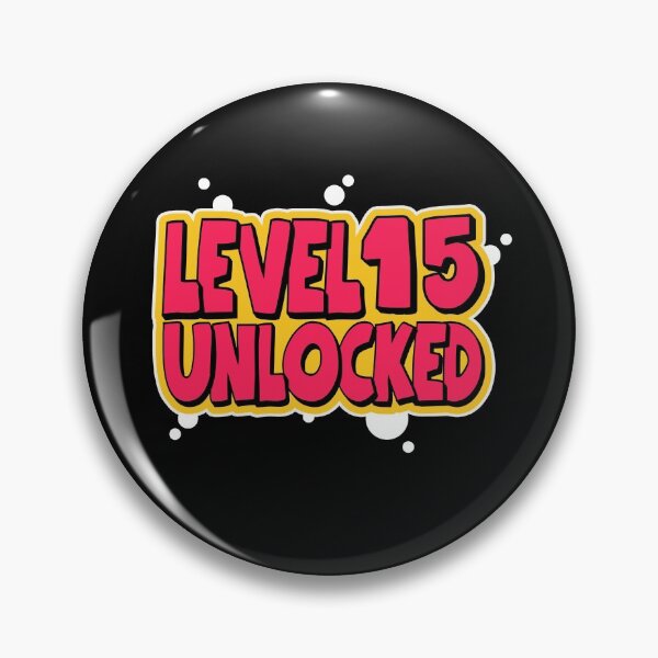 Item preview, 15th Birthday Level 15 Unlocked Video Gamer For Boys Girls designed and sold by Tee Revolution.