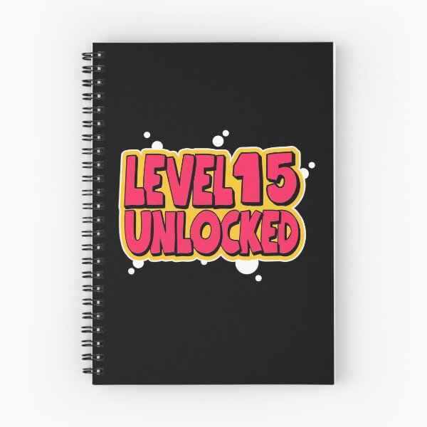 Item preview, 15th Birthday Level 15 Unlocked Video Gamer For Boys Girls designed and sold by Tee Revolution.