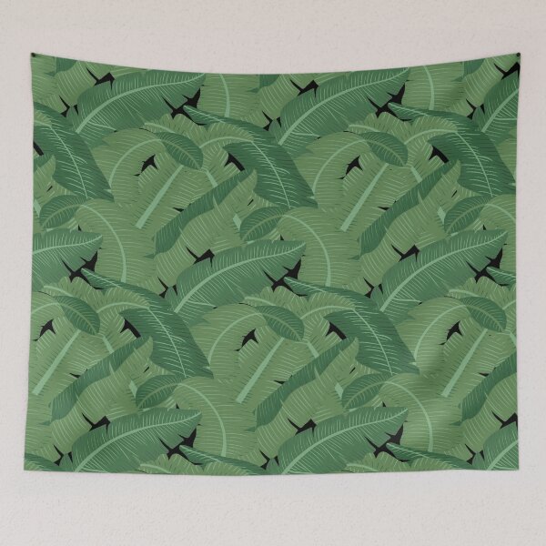 Item preview, Banana Leaves - Black Background designed and sold by miavaldez.