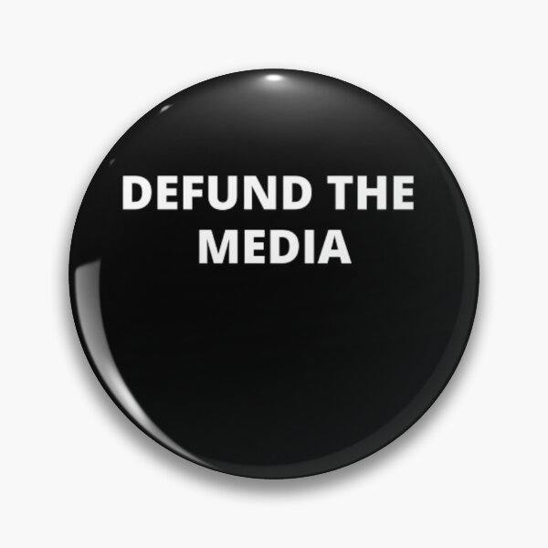 Item preview, Defund the media designed and sold by Just Smile.